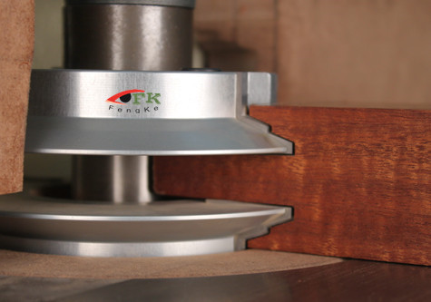 Sharpness Tungsten Carbide Tool Spindle Moulder Blades For Fiberboard / Solid Wood