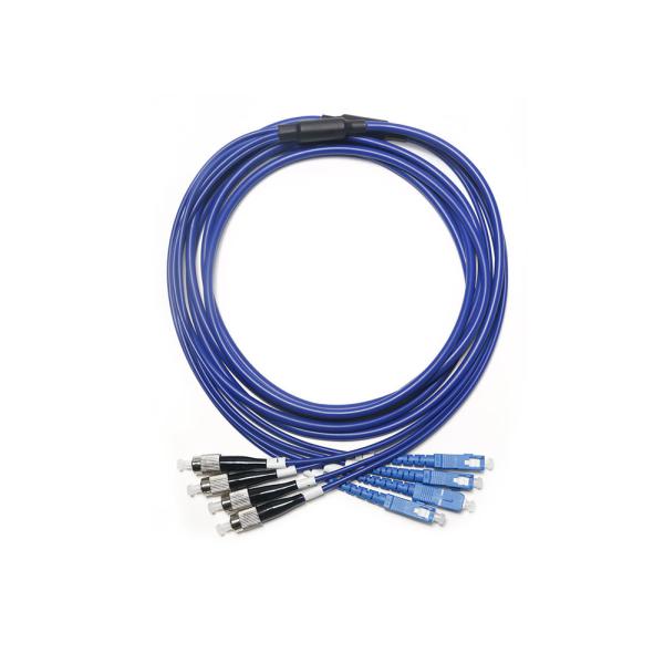SC-FC Single Mode 2mm Fiber Optic Patch Cord For FTTB FTTX