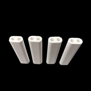 Best 1400 Degree Ceramic Alumina Tubes High Temperature Heating wholesale