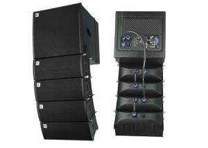 Best Amplifier Active Line Array System , Mini Line Array Speaker 2-Neutrik NL4 wholesale