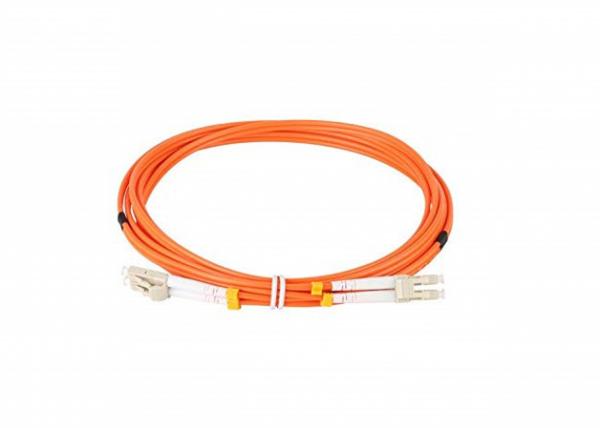 Cheap Duplex Fiber Optic Cable LC to LC LSZH 50/125 Multimode 3 Meters for sale