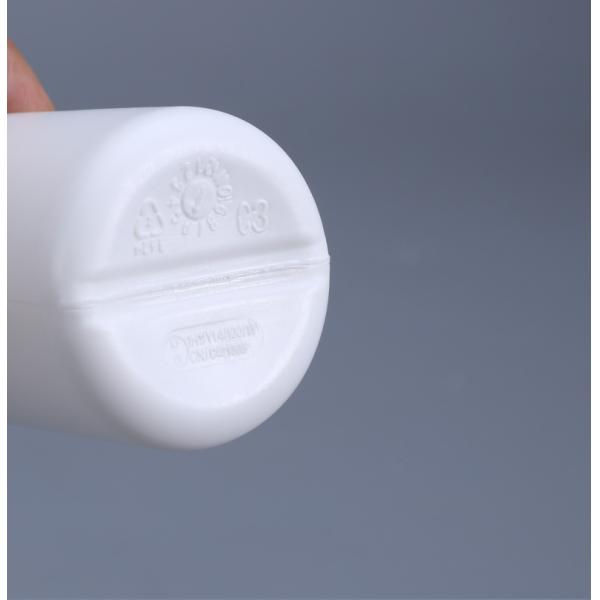 1000ML Round Pill Bottles Recyclable Fluorinated Plastic Bottles Reagent Grade