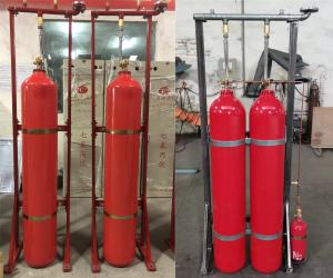Best 70 Liter Automatic Fixed Co2 Fire Extinguisher System 1448mm wholesale