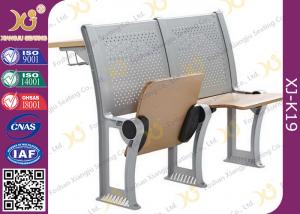 Best University / College Classroom Furniture Plywood Seating Steel Iron Leg wholesale