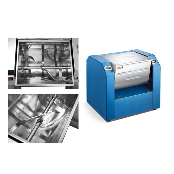 25kg 50kg 75kg Capacity Horizontal Dough Mixer For Kindergarten Canteen