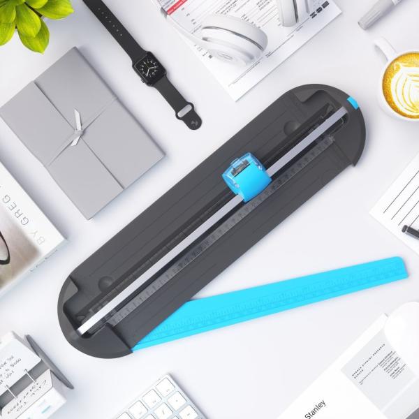 4 In 1 320 X 70mm Paper Trimmer Cutter , Stationery Paper Cutter A4 12 Inch