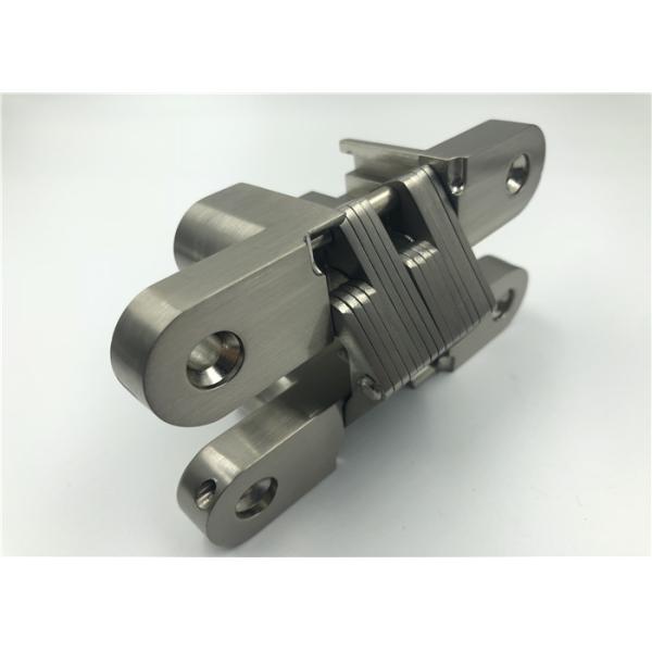 Brushed Nickel SOSS Invisible Hinge For Interior Wooden Door Folding Door