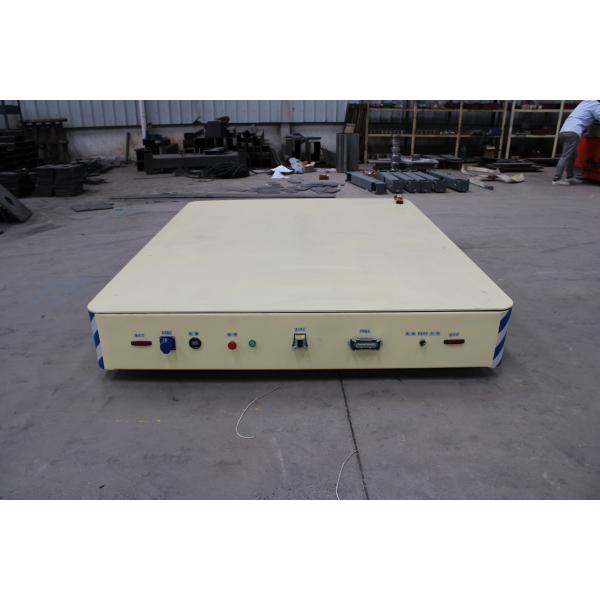 40 Tons Lithium Battery Powered Transfer Cart Flatbed Production Lines Material Transportation