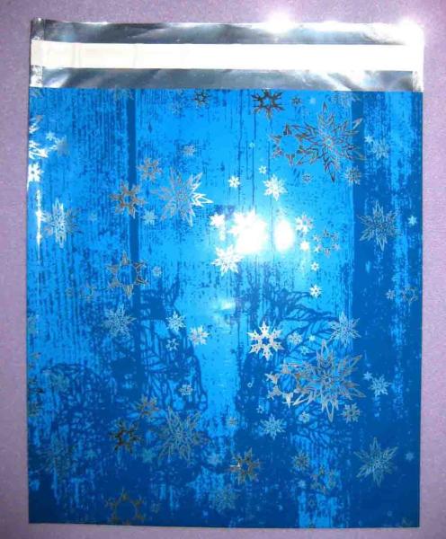 Cheap Metallic Mailing Self Adhesive Plastic Bags With Permanent Tape for sale