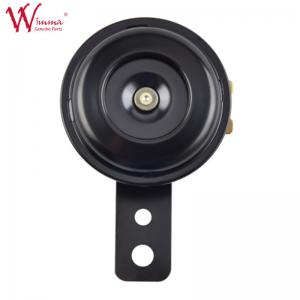 China Universal Black Electric Horn with 1.5 Inch Mounting Hole Diameter 105dB Sensitivity for Motorcycle Waterproof on sale