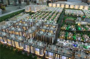 Table display 3D Printed Building Models Villa Scale Type Renderings Color