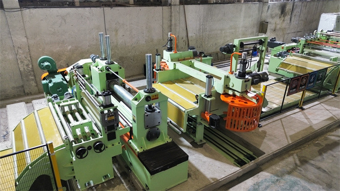 6 Hi Leveler Servo Cut to Length Line with Edge Trimmer and Dual Stackers