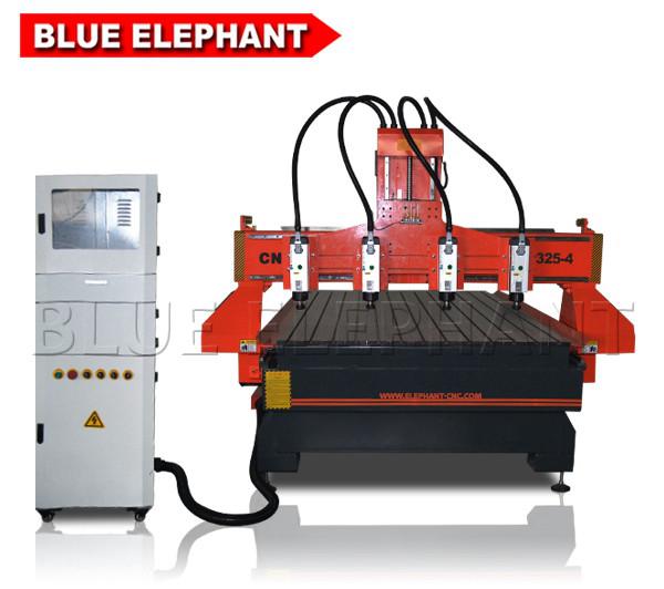 Cheap Multi Spindle CNC Router Machine With Air Cooling Spindle And NC Studio 53C Control System for sale