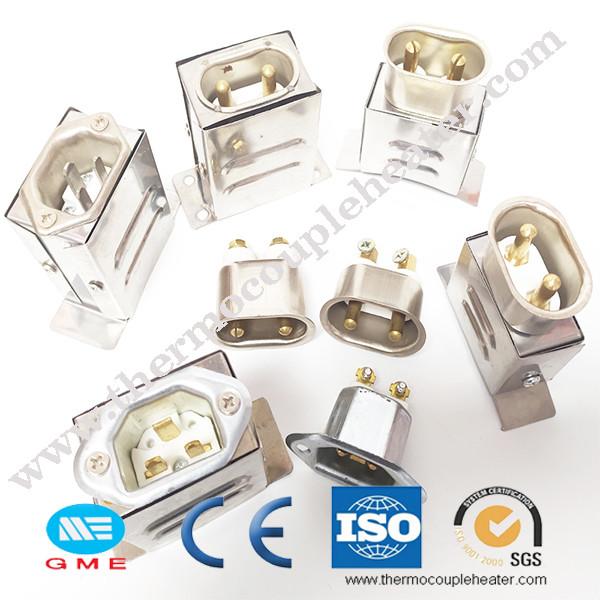 Cheap 600V alumina Ceramic Power Plug For Cast Heater for sale