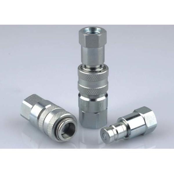 Safety Flush Face Hydraulic Quick Couplers , Wear - Resisting Quick Connect