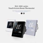 Digital fan coil thermostat LCD touch screen wireless WiFi smart thermostat for