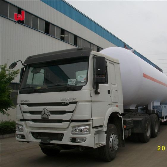 Cheap LPG Truck Semi Trailers 42m3 3 Axle Propane Tank Trailer for sale
