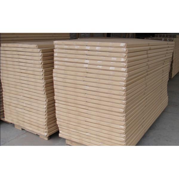 Solid Core Interior PVC Wood Doors From China Manufacturing, with clear tempered glass
