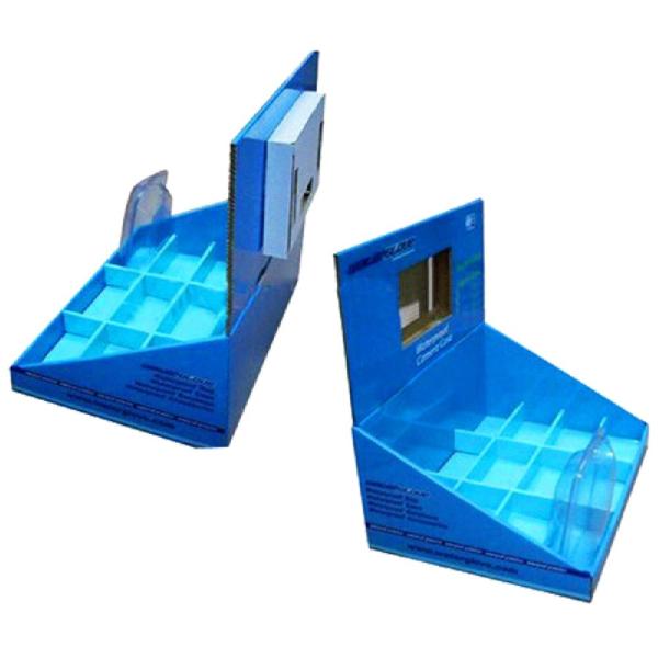 Cheap Retail LCD Cardboard Counter Display/pop counter cardboard display lcd screen cardboard counter display/ LCD couurgated for sale