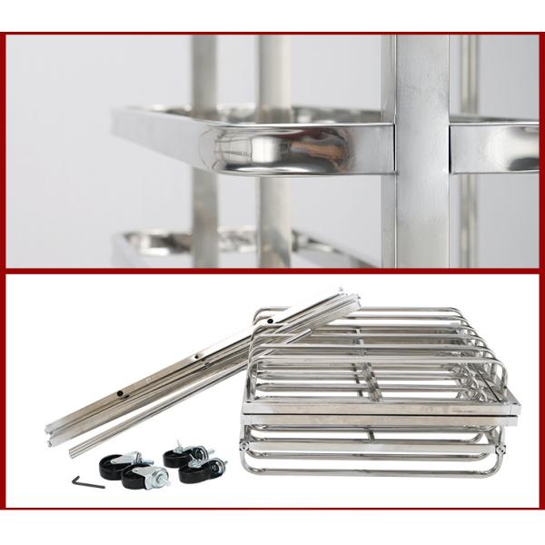 RK Bakeware China- X Frame Nesting Stainless Steel Bread Baking Rack/Rotary Oven Rack