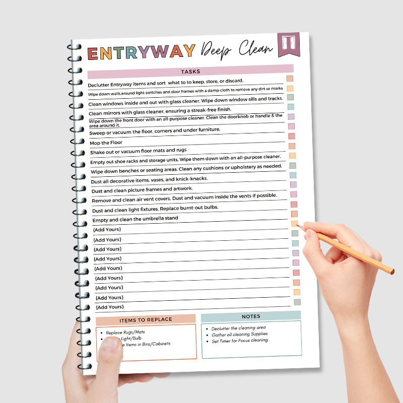 Standard Custom Notebook With Dot-Grid Paper Layout