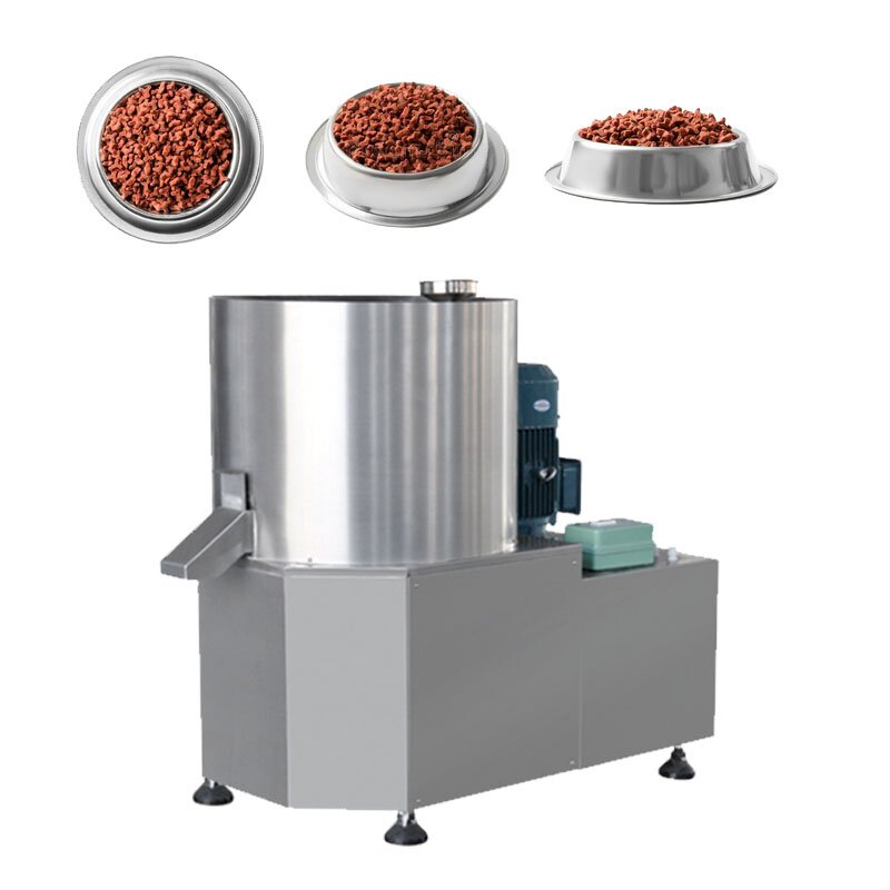 ABB Inverter Dry Floating Fish Feed Pellet Machine Automatic