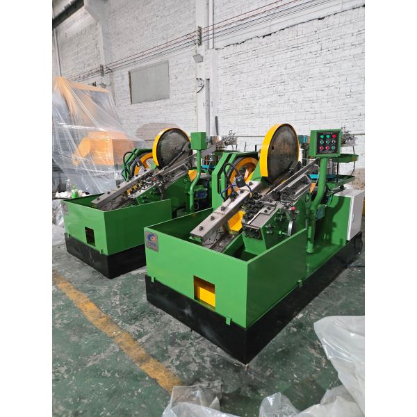 Efficient Thread Roller Machine Low Scrap Rate Fully Automatic Thread Rolling Equipment