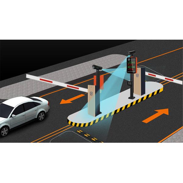 Smart License Plate Reader With 6mm 3mp HD Camera For Auto Vehicle Identification System
