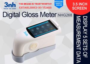 China Multi - Angle Digital Gloss Meter NHG268 Furniture paint Gloss tester 160mm*75mm*90mm Dimension on sale