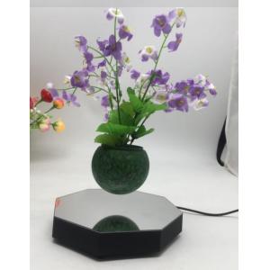 new hexagon magnetic floating levitate bottom air bonsai plant pot