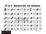 Circuit Board starter kit for Arduino, 37 In 1 Box Sensor Kit For Arduino