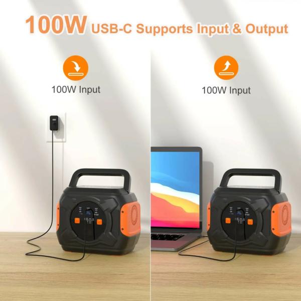 Portable Power Station 300w Portable Solar Power Generator 8000 Life DC 9-12V/10A