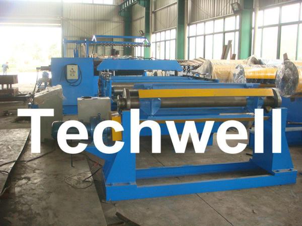 Cheap 380V / 50Hz / 3Ph 30KW Simple Slitting Line For Slitting Coil Into 12 strips for sale