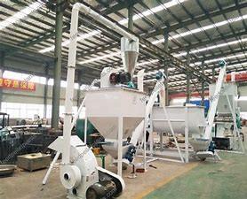 China Animal Feed Pellet Production Line Cattle Feed Plant Equipment on sale