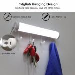 Battery powered PIR Motion Sensor Closet Light With Heavy Duty Hooks ( Removable