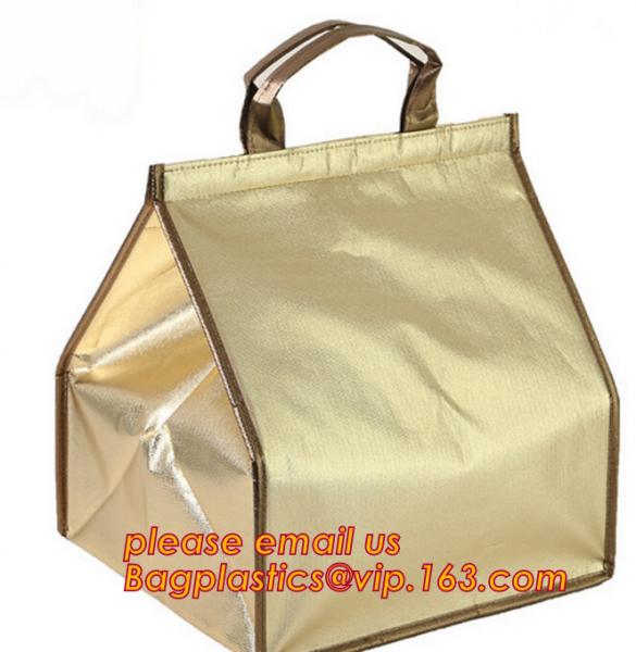 Thermal insulation lunch bag portable cooler bag insulated large capacity insulated picnic bag,thermal leak-proof ice pa