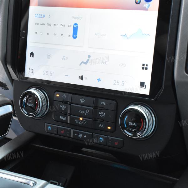 Viknav Car Radio For Ford F150 (2015-2022) 14.5 inch Upgrade Android Auto Audio MultimediaPlayer GPS Touch Screen