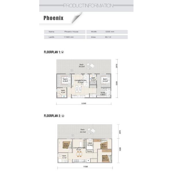Custom Light Gauge Steel Frame Prefab House | Modular Mobile Home Granny Flat ADU