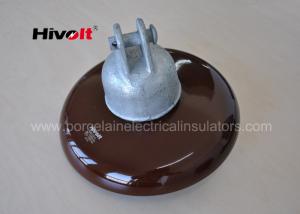 Best 11 Kv 33 Kv Brown Porcelain Suspension Insulator For Distribution Lines wholesale