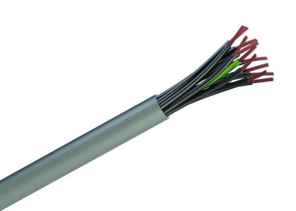 Cheap Flexible PVC Insulated Control Cable , YY Control Cable 450 / 750 V Cu Conductor for sale
