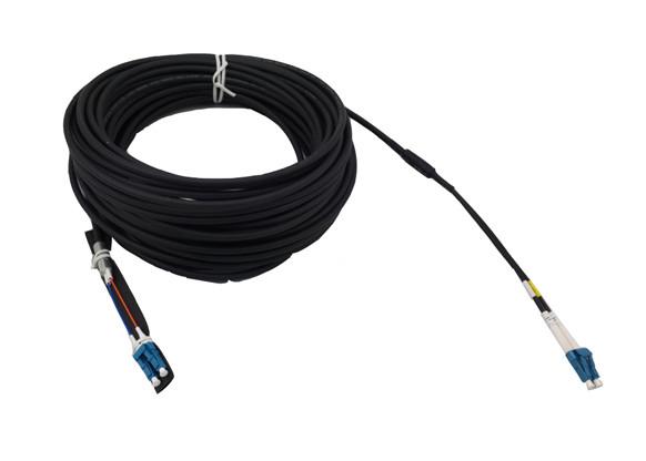 Cheap Communication networks Outdoor Amoured Optic Fiber Patch Cord with GYXTW cable for sale
