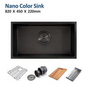 China 32 Undermount Stainless Steel Sink ,  82x45 Brushed Stainless Steel Undermount Kitchen Sink on sale