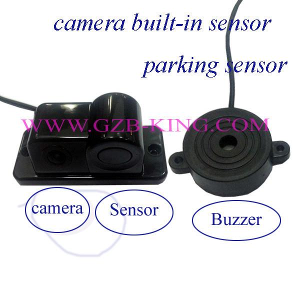 Cheap camera built-in sensor( 2 in 1) rear view parking sensor system with buzzer for sale