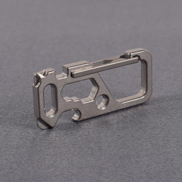 Cheap Weight Best Titanium Keychain Titanium Keychain Tool Titanium Keychain Pry Bar Titanium Keychain Bottle Opener for sale
