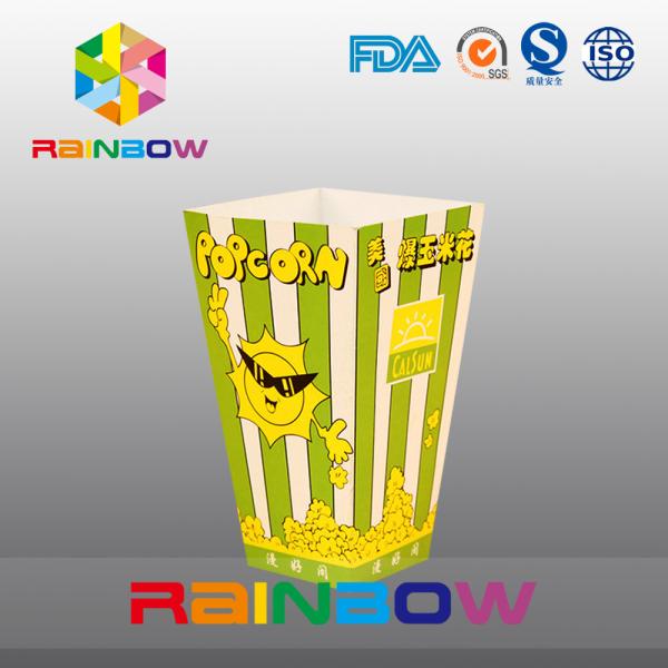 Unique Design Customized Paper Bags , America Popcorn Paper Bags