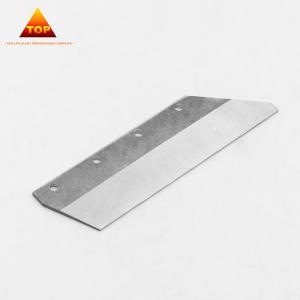 Textile Industry Cobalt Chrome Alloy Cutter Blade Abrasion Resistant