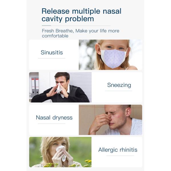 USB Rechargeable Pulsating Sinus Rinse Machine For Allergy Relief
