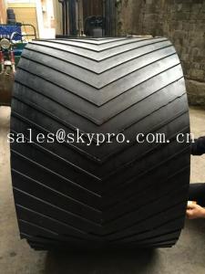 Best 400-2500mm Width Chevron rubber conveyor belt for inclination conveying wholesale