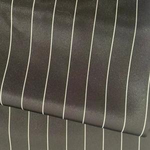 Best Ventilate Imitated Silk Fabric 150Dx150D 130GSM Shiny Lamination wholesale