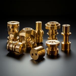China Brass CNC Turned Components Manufacturers CNC Machining Automotive Parts CNC Precision Turning Parts on sale